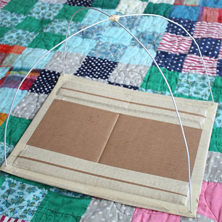 Quick and easy DIY kitty tent