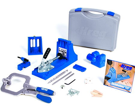 HOME-DZINE | DIY Projects - If you love working with wood for your furniture projects, the Kreg Pocket Hole Jig allows you to create strong, invisible joints. The Kreg range also includes wooden plugs - in various woods - to finish off your project.