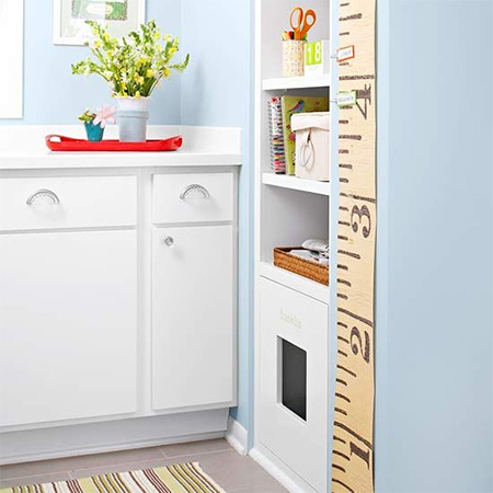 How to disguise or hide a litter box so that it is out of sight