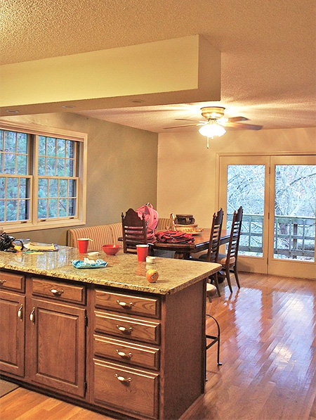 Cover up popcorn or textured ceiling