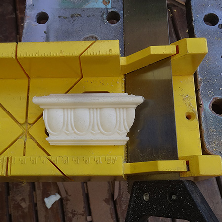 Faux vintage candle holders