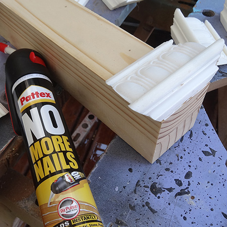 Faux vintage candle holders