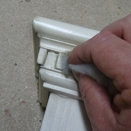 Faux vintage candle holders