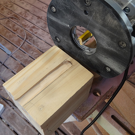 Make a round drop-leaf table