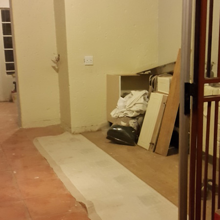 DIY farm style kitchen on a budget