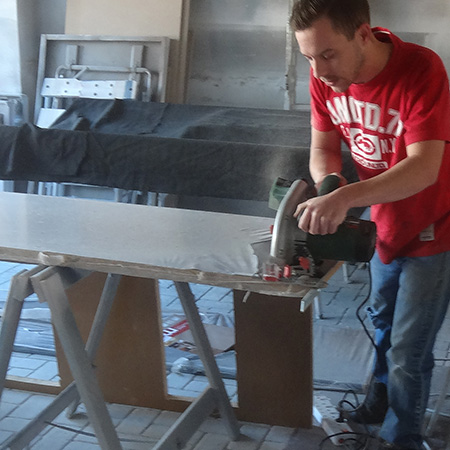 update with new countertops