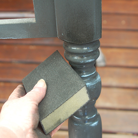 Rust-Oleum Chalked paint transforms secondhand dresser