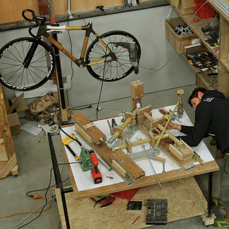 Handcrafted bicycles, skateboards and sunglasses