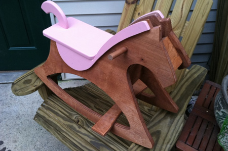 Wooden Rocking Horse