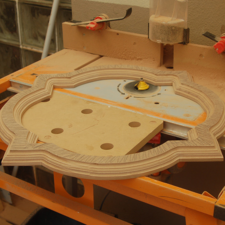 Make your own ornamental mirror