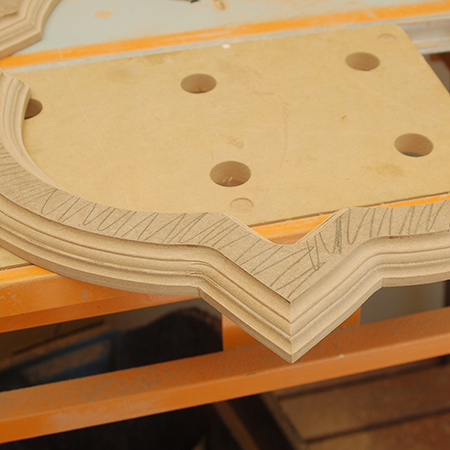 Make your own ornamental mirror