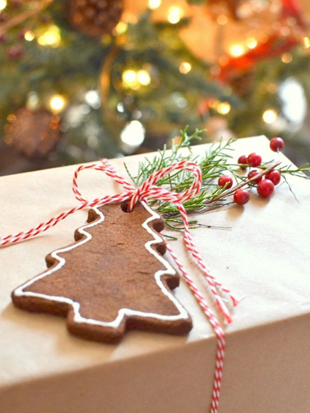 edible gingerbread christmas tree festive decor