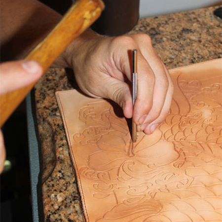 Leather tooling for fun
