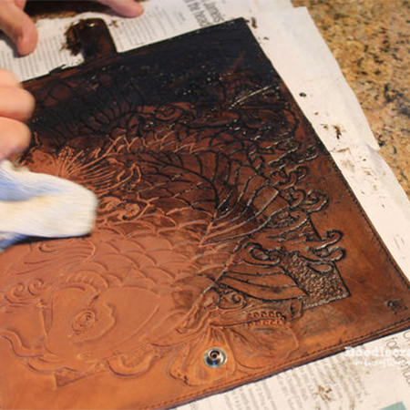 Leather tooling for fun