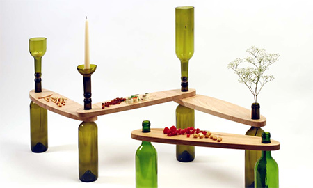 Divinus... A table made from recycled materials