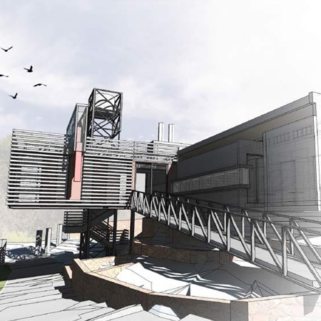 Cliff house... An alternative and fast method of construction 