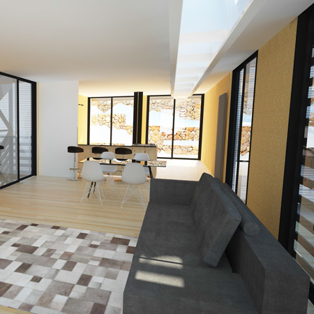 Cliff house... An alternative and fast method of construction 