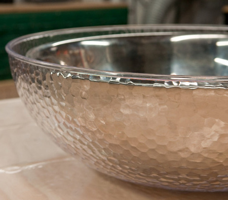 DIY concrete fire bowl