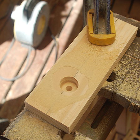 Easy DIY Christmas gift ideas... Wooden plant holder