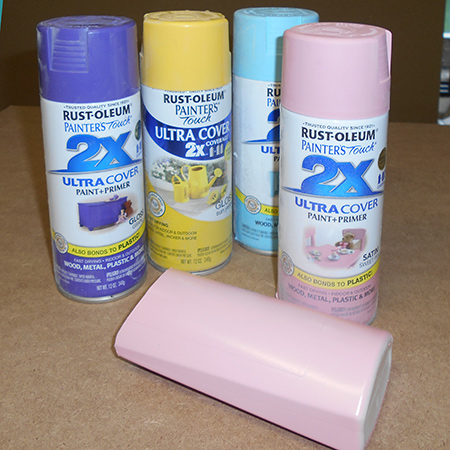 Recycle plastic shampoo bottles into pencil holders