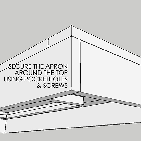 Outdoor table with ice box cooler