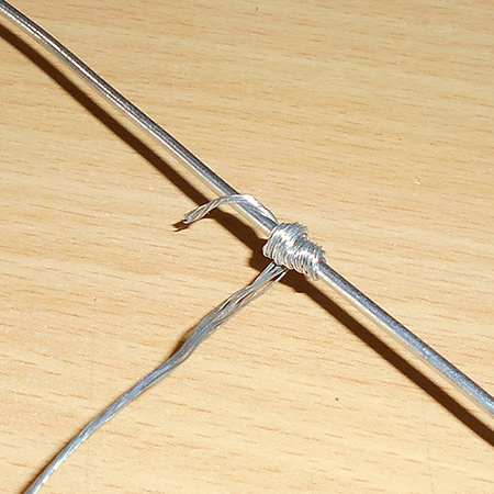 Decorative wire chandelier