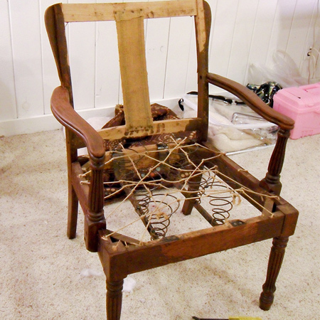 How to re-upholster old furniture
