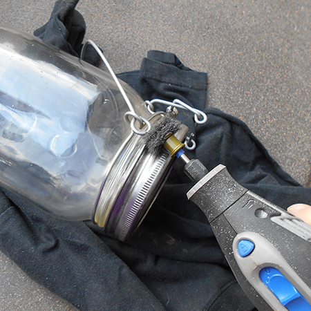3. This was followed with an abrasive buff to give the finish a shiny luster.