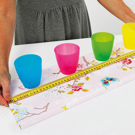 Easy and colourful coat hanger for child's bedroom