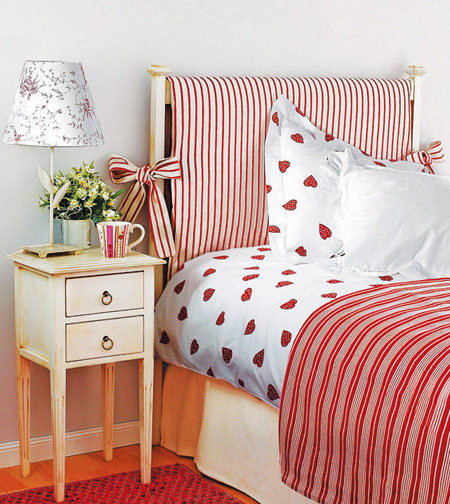 It doesn't take much to totally revamp a plain room and inject colour without overpowering the senses