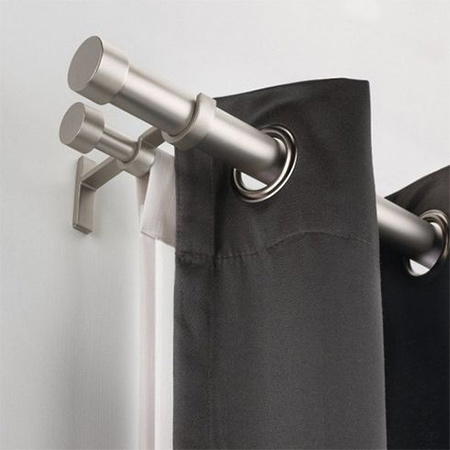 Essentials for secure hanging of curtain rails or rods 
