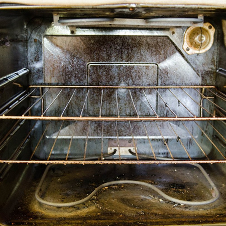 Clean away grime and mineral deposits without chemicals