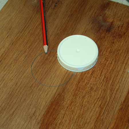 Wall art using Dremel and Woodoc