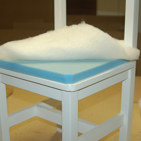 Upholster a kiddies chair
