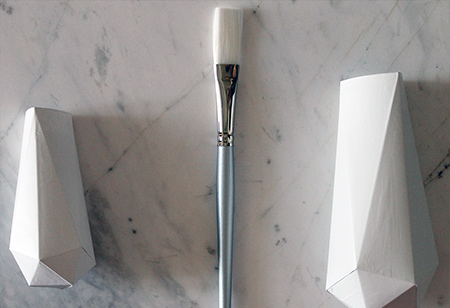 Modern concrete design accessories