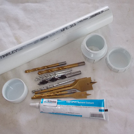 A holder to keep bits safe and dry