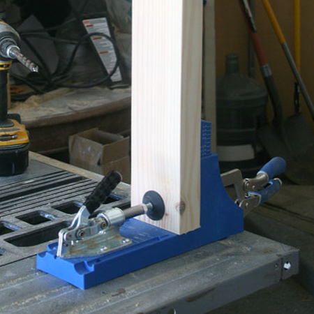 Affordable pine and plywood headboard