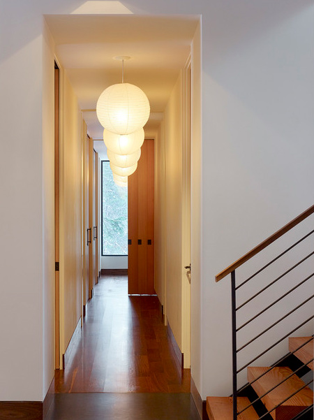 chinese paper lanterns used in a passage create interest 