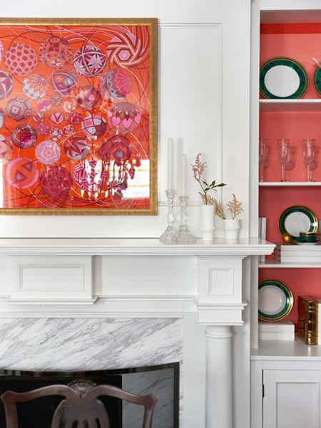 Add interest to blank walls