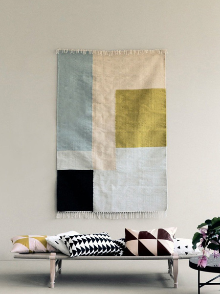 Add interest to blank walls