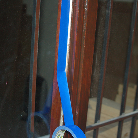 When doing maintenance on my wooden window frames I noticed that some of the strips around the frame that hold the glass in place were missing. There's an easy and affordable way to fix this using Alcolin Wood Mate. You will find this product on the shelf at your local Builders store.