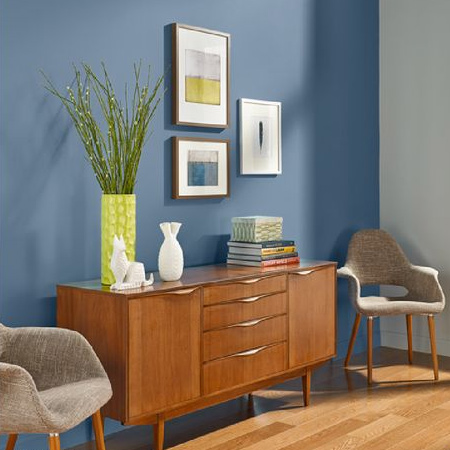 Blue-on-blue for spring looks