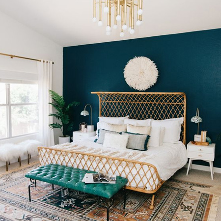 Blue-on-blue for spring looks