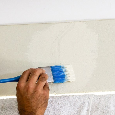 4. Once dry, apply a universal undercoat before painting.