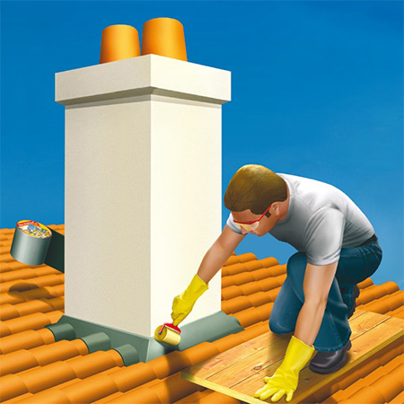 Repair your roof fast with Sika MultiSeal-ZA tape!