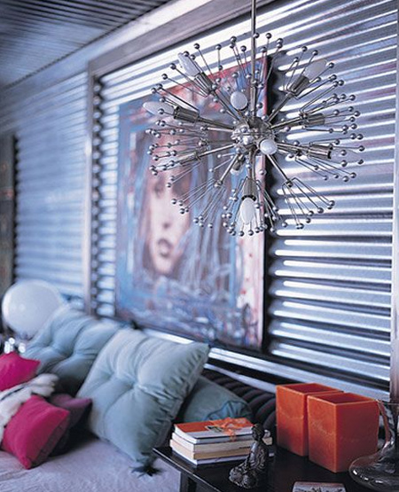 Uses for corrugated and galvanised sheet metal