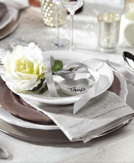 Festive dining tables