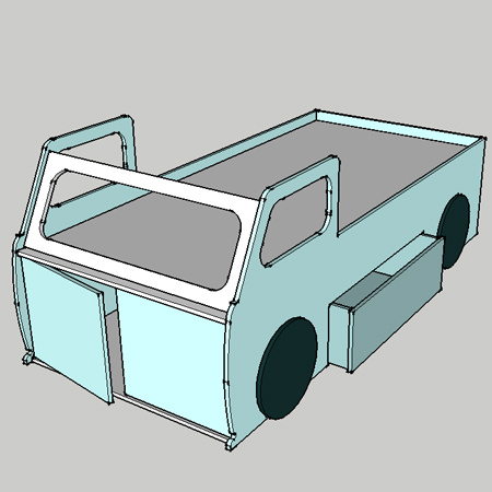 Iconic VW bus becomes a kid's bed