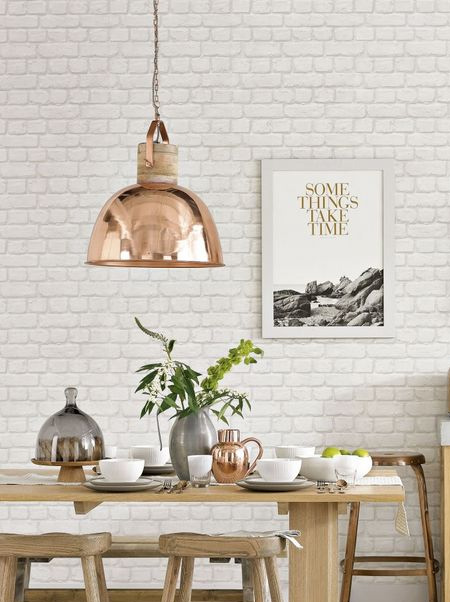 Create your own copper pendant lights with rustoleum copper metallics