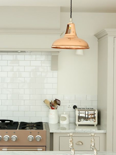 Create your own copper pendant lights with rustoleum copper metallic spray paint